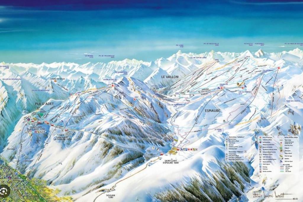 Vue Panoramique Sur Les Pyrenees Apartment แซ็งต์-ลารีย์-ซูว์ลอง ภายนอก รูปภาพ